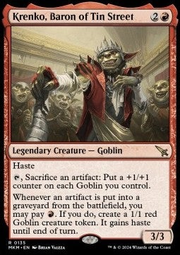 Krenko, Baron of Tin Street - Murders at Karlov Manor (Rare) [135]