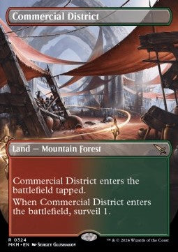 Commercial District - Murders at Karlov Manor: Extras (Rare) [XMKM-324]