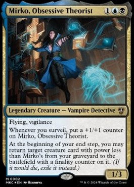 Mirko, Obsessive Theorist - Commander: Murders at Karlov Manor (Mythic) [MKC-2]