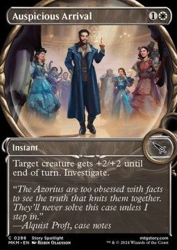 Auspicious Arrival - Murders at Karlov Manor: Extras (Common) [288]