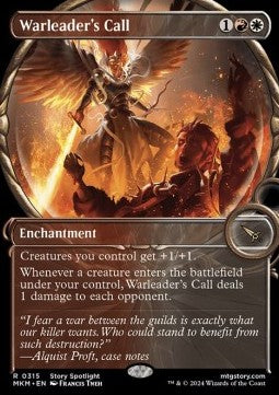 Warleader's Call - Murders at Karlov Manor: Extras (Rare) [XMKM-315]