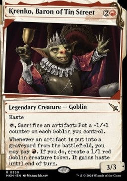 Krenko, Baron of Tin Street - Murders at Karlov Manor: Extras (Rare) [XMKM-350]