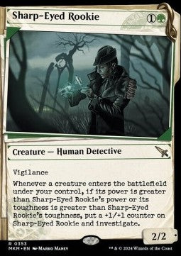 Sharp-Eyed Rookie - Murders at Karlov Manor: Extras (Rare) [XMKM-353]