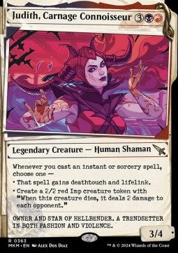 Judith, Carnage Connoisseur - Murders at Karlov Manor: Extras (Rare) [XMKM-363]