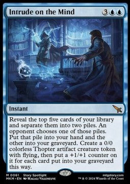 Intrude on the Mind - Murders at Karlov Manor (Mythic) [61]