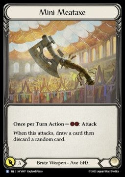 Mini Meataxe (Regular) - Heavy Hitters (Rare) [007]