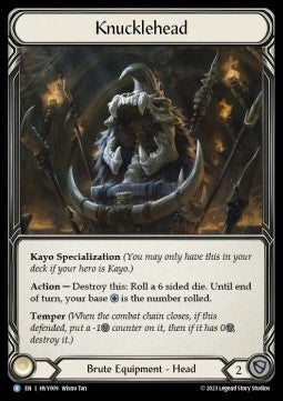 Knucklehead (Regular) - Heavy Hitters (Rare) [009]