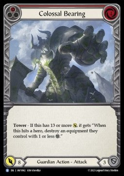 Colossal Bearing (Regular) - Heavy Hitters (Rare) [062]