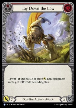 Lay Down the Law (Regular) - Heavy Hitters (Rare) [063]