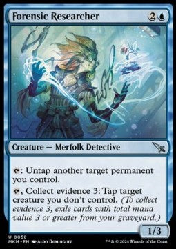 Forensic Researcher - Murders at Karlov Manor (Uncommon) [58]