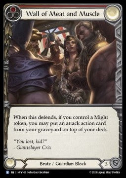 Wall of Meat and Muscle (Regular) - Heavy Hitters (Rare) [142]