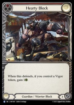 Hearty Block (Regular) - Heavy Hitters (Rare) [181]