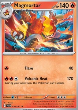 Magmortar - Paldean Fates (Rare) [010]