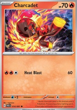 Charcadet - Paldean Fates (Common) [014]
