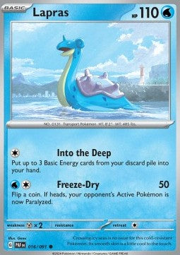 Lapras - Paldean Fates (Common) [016]