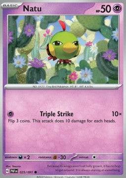 Natu - Paldean Fates (Common) [025]