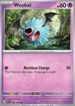 Woobat - Paldean Fates (Common) [032]