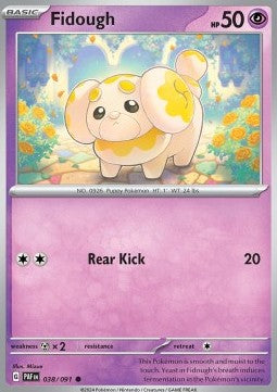 Fidough - Paldean Fates (Common) [038]