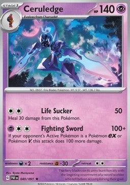 Ceruledge - Paldean Fates (Rare) [040]