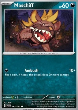 Maschiff - Paldean Fates (Common) [062]