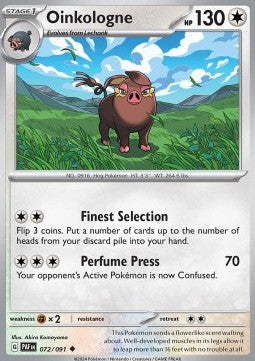 Oinkologne - Paldean Fates (Uncommon) [072]