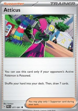 Atticus - Paldean Fates (Uncommon) [077]