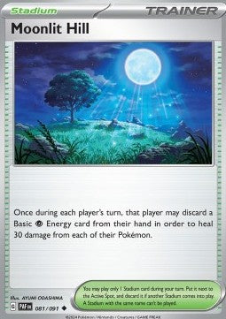 Moonlit Hill - Paldean Fates (Uncommon) [081]