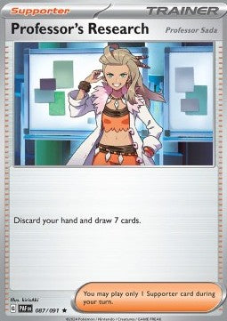 Professor's Research - Paldean Fates (Rare) [087]