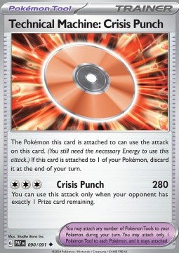Technical Machine: Crisis Punch - Paldean Fates (Uncommon) [090]