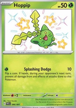 Hoppip - Paldean Fates (Shiny Rare) [PAF-096]