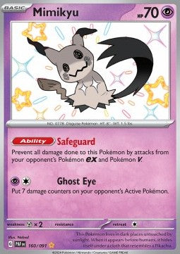 Mimikyu - Paldean Fates (Shiny Rare) [PAF-160]