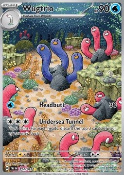 Wugtrio - Paldean Fates (Illustration Rare) [PAF-224]