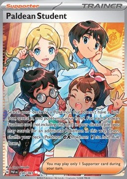 Paldean Student - Paldean Fates (Ultra Rare) [230]