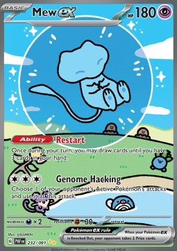 Mew ex - Paldean Fates (Special Illustration Rare) [PAF-232]