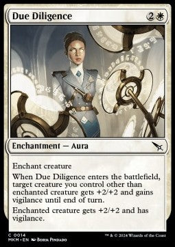 Due Diligence - Murders at Karlov Manor (Common) [14]