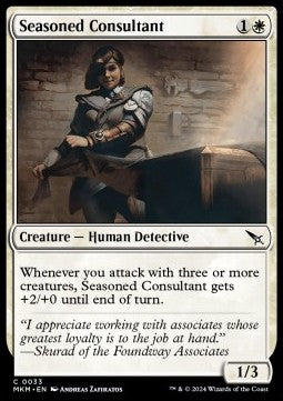 Seasoned Consultant - Murders at Karlov Manor (Common) [33]