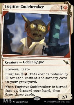 Fugitive Codebreaker - Murders at Karlov Manor: Extras (Rare) [XMKM-348]