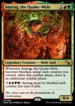 Anzrag, the Quake-Mole - Murders at Karlov Manor (Mythic) [MKM-186]