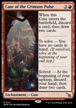 Case of the Crimson Pulse - Murders at Karlov Manor (Rare) [114]