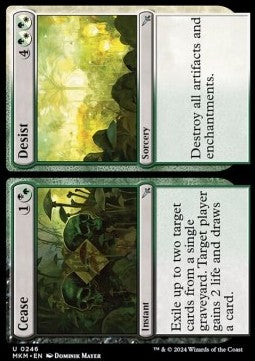 Cease // Desist - Murders at Karlov Manor (Uncommon) [246]