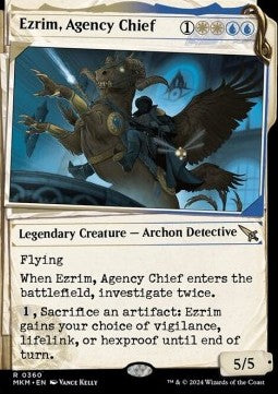 Ezrim, Agency Chief - Murders at Karlov Manor: Extras (Rare) [360]