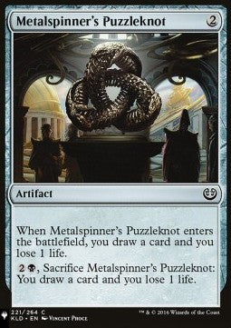 Metalspinner's Puzzleknot - The List (Common) [221]