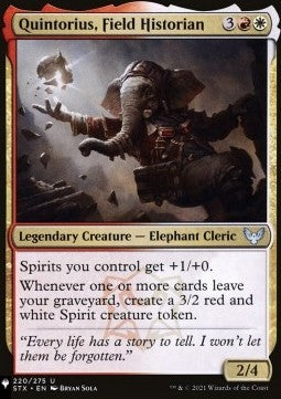 Quintorius, Field Historian - The List (Uncommon) [220]