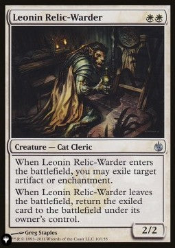 Leonin Relic-Warder - The List (Uncommon) [10]
