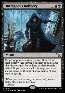 Outrageous Robbery - Murders at Karlov Manor (Rare) [97]