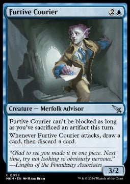 Furtive Courier - Murders at Karlov Manor (Uncommon) [59]