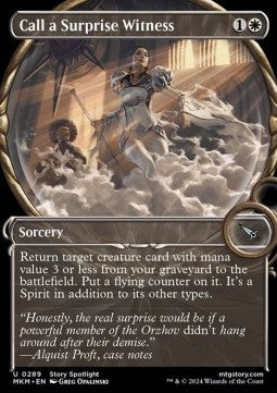 Call a Surprise Witness - Murders at Karlov Manor: Extras (Uncommon) [289]