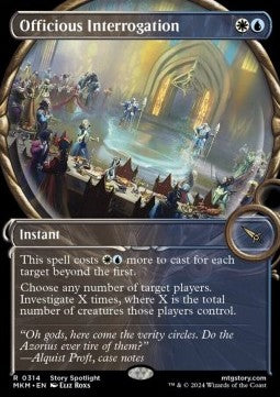 Officious Interrogation - Murders at Karlov Manor: Extras (Rare) [XMKM-314]