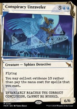 Conspiracy Unraveler (V.1) - Murders at Karlov Manor: Extras (Mythic) [341]