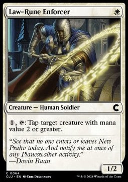 Law-Rune Enforcer - Ravnica: Cluedo Edition (Common) [64]